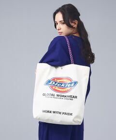 ABAHOUSE / アバハウス トートバッグ | 【DICKIES/ディッキーズ】LOGO PRINT ROPE TOTE BAG