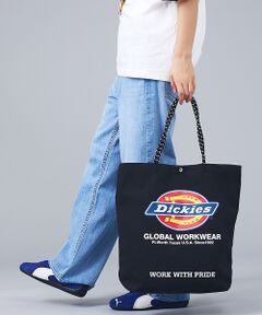 ABAHOUSE / アバハウス トートバッグ | 【DICKIES/ディッキーズ】LOGO PRINT ROPE TOTE BAG