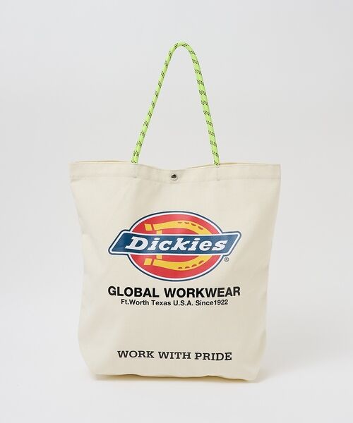 ABAHOUSE / アバハウス トートバッグ | 【DICKIES/ディッキーズ】LOGO PRINT ROPE TOTE BAG | 詳細2