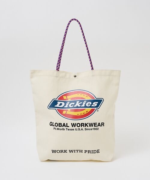 ABAHOUSE / アバハウス トートバッグ | 【DICKIES/ディッキーズ】LOGO PRINT ROPE TOTE BAG | 詳細5