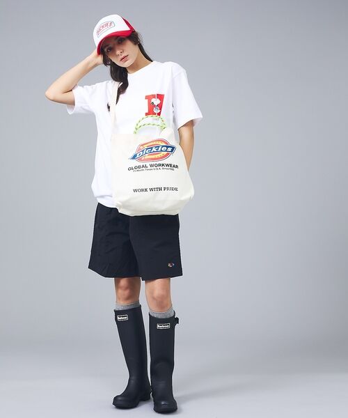 ABAHOUSE / アバハウス トートバッグ | 【DICKIES/ディッキーズ】LOGO PRINT ROPE 2WAY SHO | 詳細3