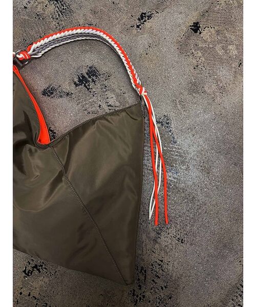 ABAHOUSE / アバハウス ショルダーバッグ | 【cheek/チーク】ネオンハンドルトライアングルショルダー/C26002/ショ | 詳細14