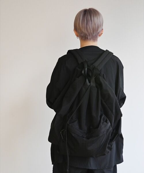 ABAHOUSE / アバハウス リュック・バックパック | 【NoiR/ノワール】Lightdaypack/ライトデイパック/N26001/（ブラック系その他2）