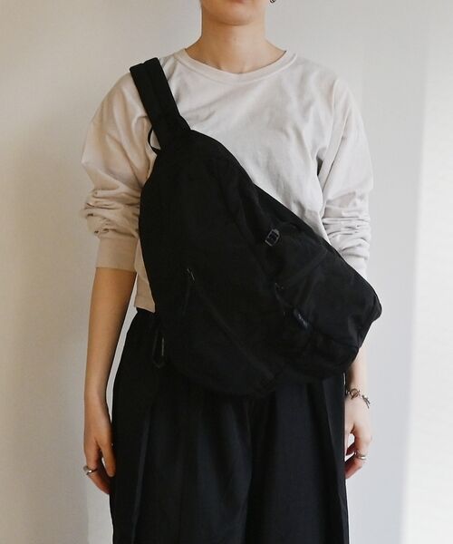 ABAHOUSE / アバハウス ショルダーバッグ | 【NoiR/ノワール】Lightslingbag/ライトスリングバッグ/N260 | 詳細16
