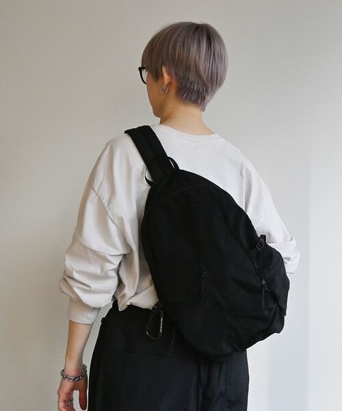 ABAHOUSE / アバハウス ショルダーバッグ | 【NoiR/ノワール】Lightslingbag/ライトスリングバッグ/N260 | 詳細16