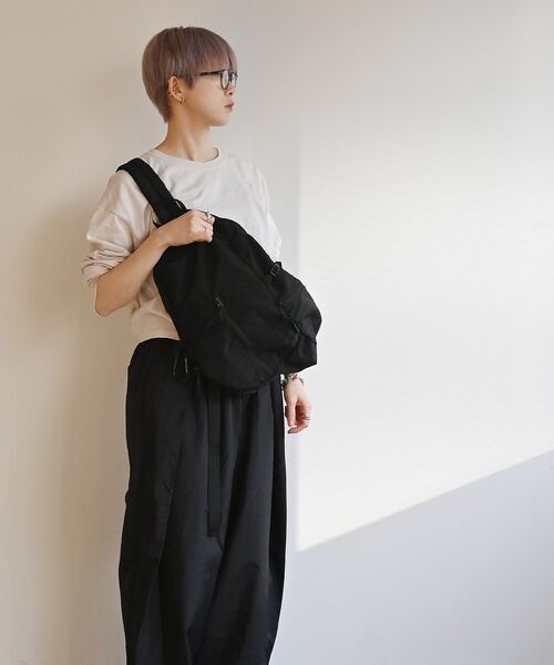 ABAHOUSE / アバハウス ショルダーバッグ | 【NoiR/ノワール】Lightslingbag/ライトスリングバッグ/N260 | 詳細17