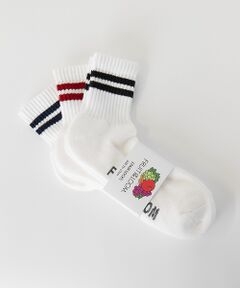 ABAHOUSE / アバハウス ソックス | 【FRUIT OF THE LOOM/フルーツ・オブ・ザ・ルーム】3P　2ライン