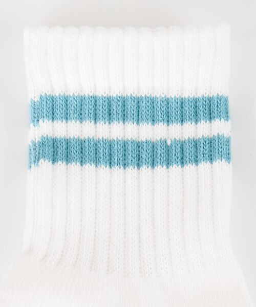 ABAHOUSE / アバハウス ソックス | 【FRUIT OF THE LOOM/フルーツ・オブ・ザ・ルーム】3P　2ライン | 詳細11