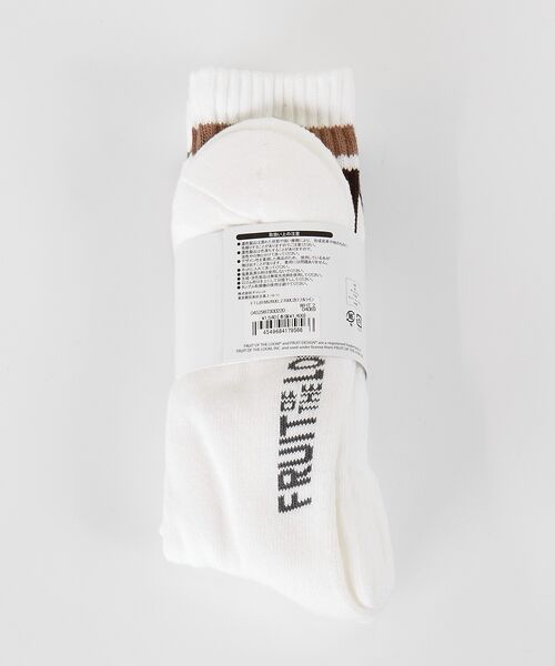 ABAHOUSE / アバハウス ソックス | 【FRUIT OF THE LOOM/フルーツ・オブ・ザ・ルーム】3Pカラフルラ | 詳細9