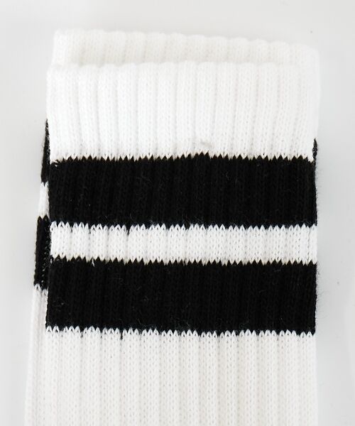 ABAHOUSE / アバハウス ソックス | 【FRUIT OF THE LOOM/フルーツ・オブ・ザ・ルーム】 3P2ライン | 詳細4