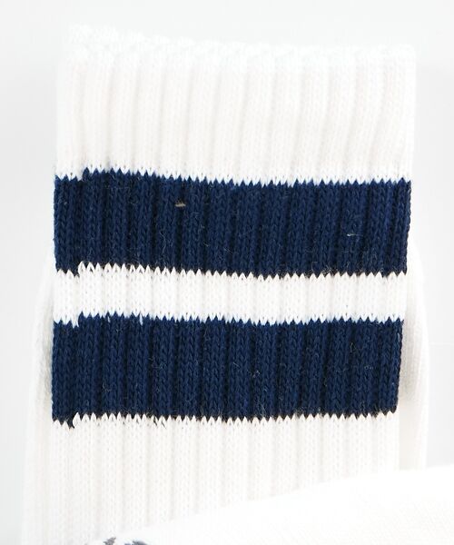 ABAHOUSE / アバハウス ソックス | 【FRUIT OF THE LOOM/フルーツ・オブ・ザ・ルーム】 3P2ライン | 詳細6