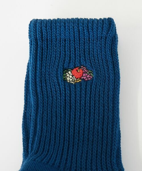 ABAHOUSE / アバハウス ソックス | 【FRUIT OF THE LOOM/フルーツ・オブ・ザ・ルーム】3Pゆるリッチ | 詳細4