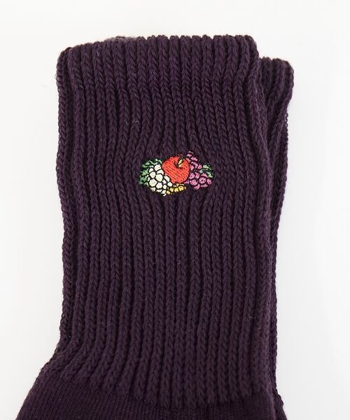 ABAHOUSE / アバハウス ソックス | 【FRUIT OF THE LOOM/フルーツ・オブ・ザ・ルーム】3Pゆるリッチ | 詳細6