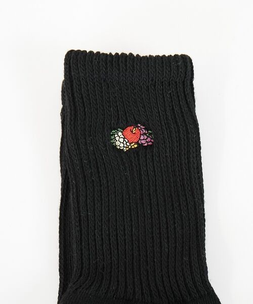 ABAHOUSE / アバハウス ソックス | 【FRUIT OF THE LOOM/フルーツ・オブ・ザ・ルーム】3Pゆるリッチ | 詳細10