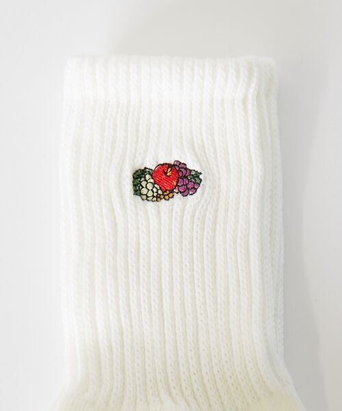 ABAHOUSE / アバハウス ソックス | 【FRUIT OF THE LOOM/フルーツ・オブ・ザ・ルーム】3Pゆるリッチ | 詳細11