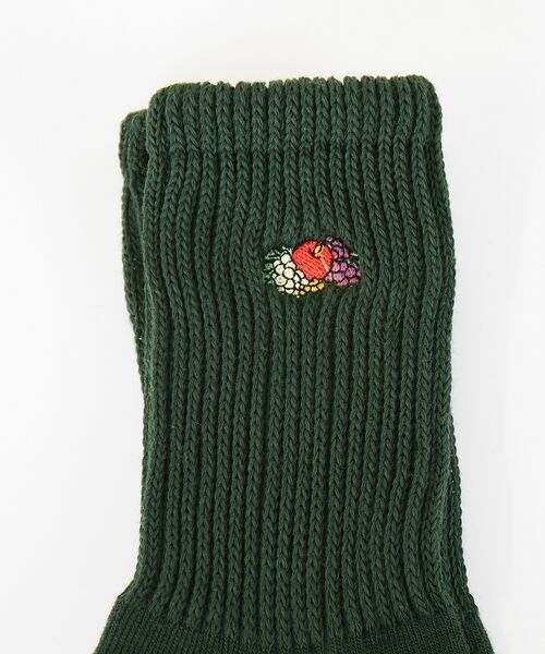 ABAHOUSE / アバハウス ソックス | 【FRUIT OF THE LOOM/フルーツ・オブ・ザ・ルーム】3Pゆるリッチ | 詳細12