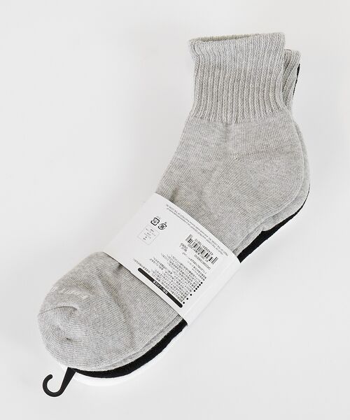 ABAHOUSE / アバハウス ソックス | 【FRUIT OF THE LOOM/フルーツ・オブ・ザ・ルーム】Q3Pベーシッ | 詳細3
