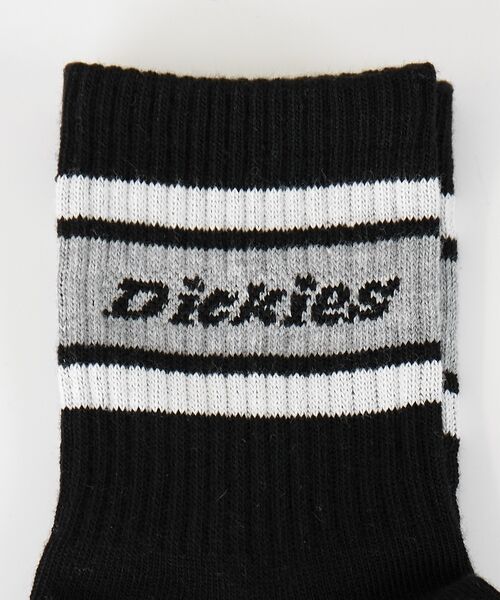 ABAHOUSE / アバハウス ソックス | 【Dickies / ディッキーズ】3Pラインロゴソックス/3足パックラインロゴ | 詳細4