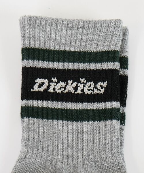 ABAHOUSE / アバハウス ソックス | 【Dickies / ディッキーズ】3Pラインロゴソックス/3足パックラインロゴ | 詳細5