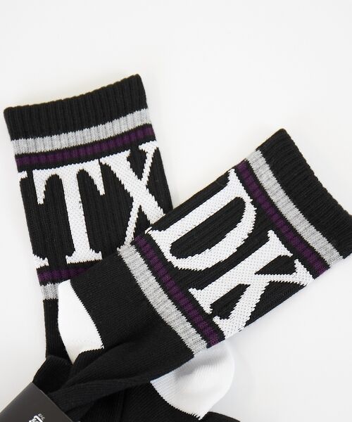 ABAHOUSE / アバハウス ソックス | 【Dickies / ディッキーズ】3P DKTXロゴソックス/3足パックロゴ靴 | 詳細7