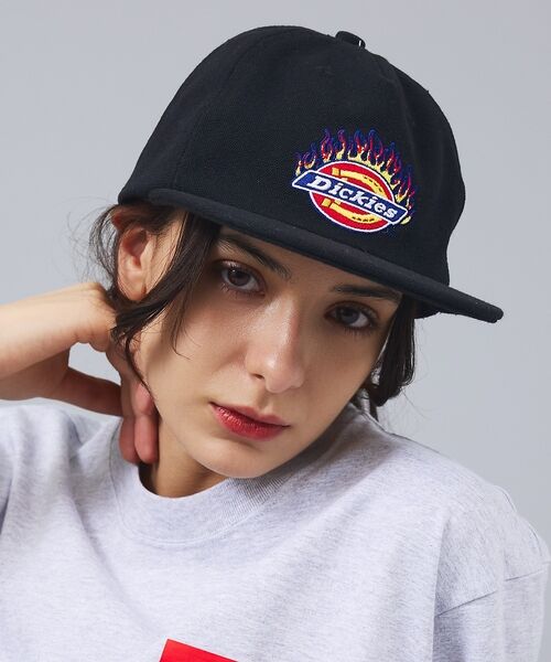 ABAHOUSE / アバハウス ハット | 【Dickies / ディッキーズ】FIRE ICON5PANEL　CAP/ファ | 詳細6