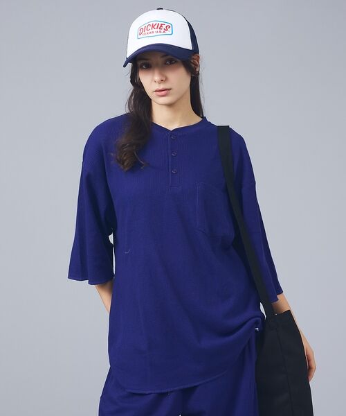 ABAHOUSE / アバハウス ハット | 【Dickies / ディッキーズ】PATCHMOTIF　MESH　CAP/パッ | 詳細2