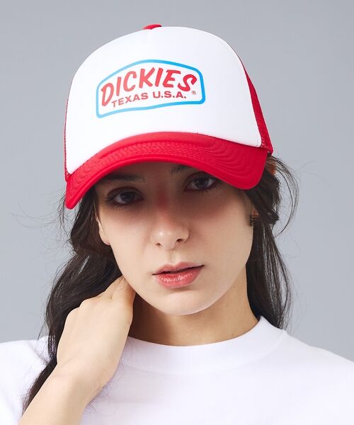 ABAHOUSE / アバハウス ハット | 【Dickies / ディッキーズ】PATCHMOTIF　MESH　CAP/パッ | 詳細5