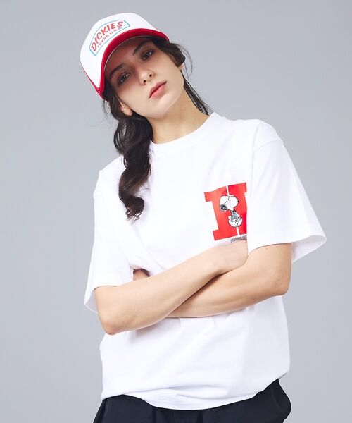 ABAHOUSE / アバハウス ハット | 【Dickies / ディッキーズ】PATCHMOTIF　MESH　CAP/パッ | 詳細6