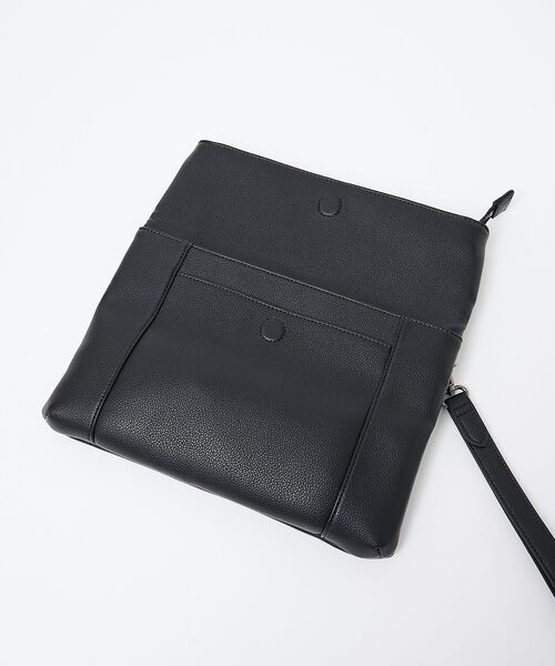 ABAHOUSE / アバハウス ショルダーバッグ | 【ABAHOUSE　les essentiels】定番2wayショルダー / ス | 詳細9