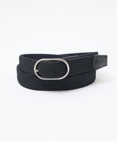 ABAHOUSE / アバハウス ベルト・サスペンダー | 【ABAHOUSE　les essentiels】リバーシブルゴムメッシュベルト