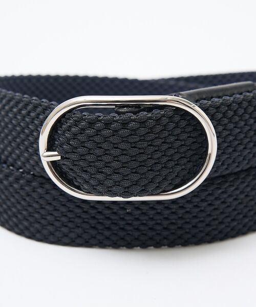 ABAHOUSE / アバハウス ベルト・サスペンダー | 【ABAHOUSE　les essentiels】リバーシブルゴムメッシュベルト | 詳細4