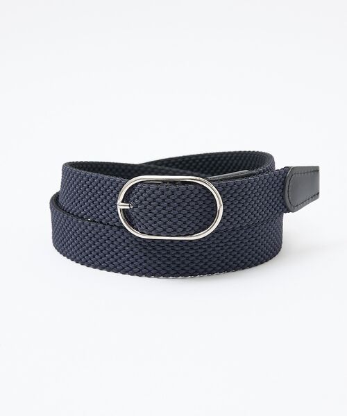 ABAHOUSE / アバハウス ベルト・サスペンダー | 【ABAHOUSE　les essentiels】リバーシブルゴムメッシュベルト | 詳細5