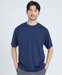 ABAHOUSE / アバハウス ニット・セーター | 【メリノウール100％】 ハイゲージニット Tシャツ【予約】