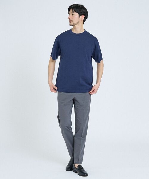 ABAHOUSE / アバハウス ニット・セーター | 【メリノウール100%】 ハイゲージニット Tシャツ【予約】 | 詳細5