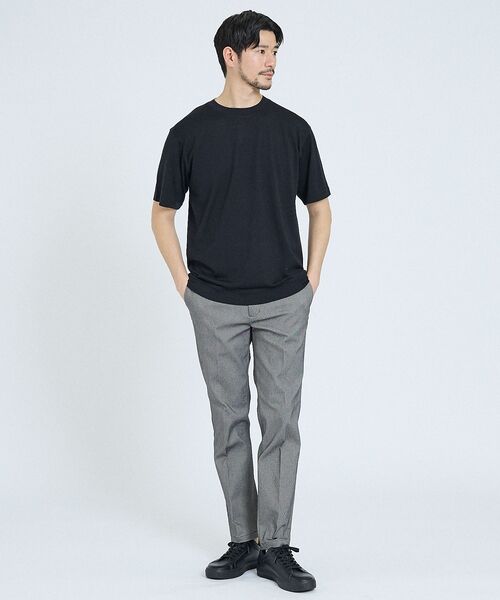 ABAHOUSE / アバハウス ニット・セーター | 【メリノウール100%】 ハイゲージニット Tシャツ【予約】 | 詳細7