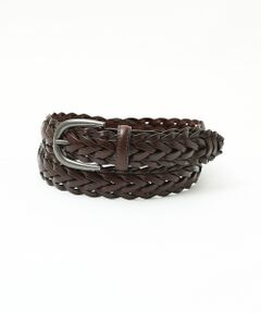 ABAHOUSE / アバハウス ベルト・サスペンダー | 【ON/OFF兼用】レザー メッシュ ベルト