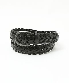 ABAHOUSE / アバハウス ベルト・サスペンダー | 【ON/OFF兼用】レザー メッシュ ベルト