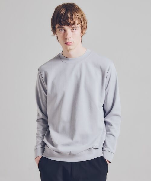 ABAHOUSE / アバハウス Tシャツ | 【SMART CLOSET】シルキータッチ モックネック 長袖Tシャツ | 詳細7