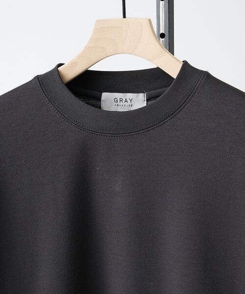 ABAHOUSE / アバハウス Tシャツ | 【SMART CLOSET】シルキータッチ モックネック 長袖Tシャツ | 詳細9