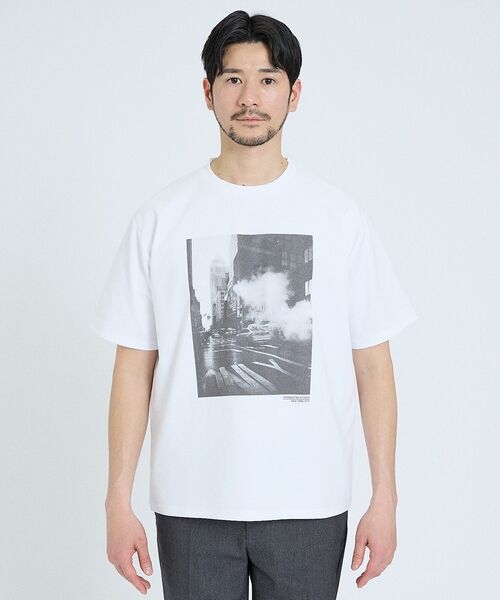 ABAHOUSE / アバハウス Tシャツ | 【CITY PHOTO】 半袖Tシャツ | 詳細2