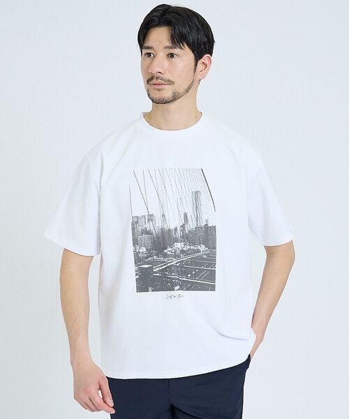 ABAHOUSE / アバハウス Tシャツ | 【CITY PHOTO】 半袖Tシャツ（その他3）