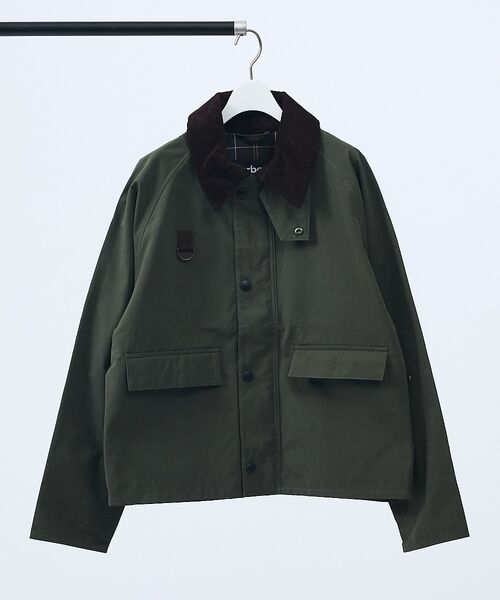 ABAHOUSE / アバハウス ブルゾン | 【Barbour / バブアー】 OS SPEY CASUAL JACKET /（セージグリーン）