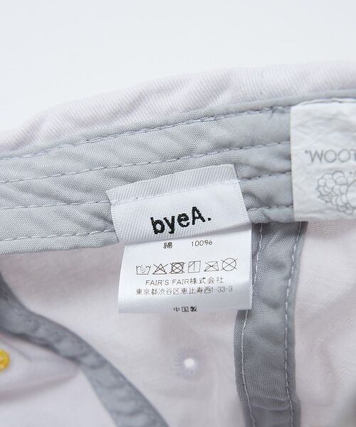 ABAHOUSE / アバハウス ハット | 【byeA / バイエー】 NOT APPLE CAP ORANGE / ノット | 詳細7