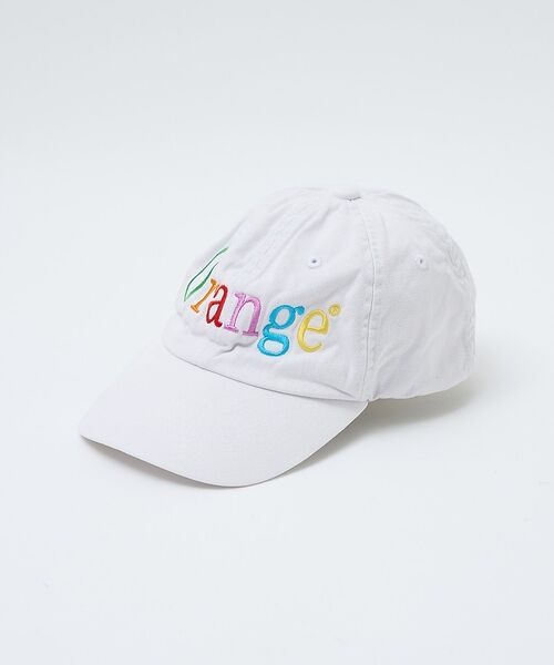 ABAHOUSE / アバハウス ハット | 【byeA / バイエー】 NOT APPLE CAP ORANGE / ノット（ホワイト）