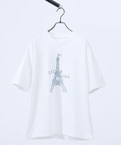 ABAHOUSE / アバハウス Tシャツ | HAND DRAWN ART – TOWER Tシャツ / プリントTシャツ【予