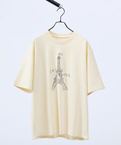 ABAHOUSE / アバハウス Tシャツ | HAND DRAWN ART – TOWER Tシャツ / プリントTシャツ【予