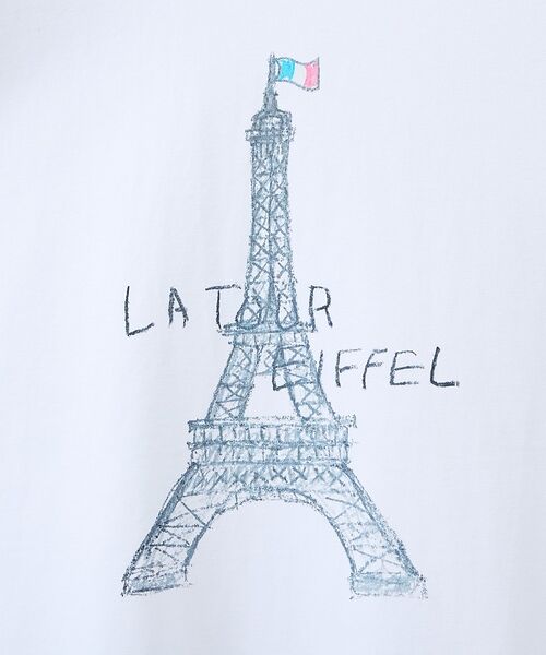 ABAHOUSE / アバハウス Tシャツ | HAND DRAWN ART – TOWER Tシャツ / プリントTシャツ【予 | 詳細5