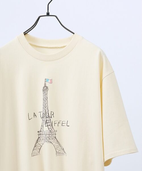 ABAHOUSE / アバハウス Tシャツ | HAND DRAWN ART – TOWER Tシャツ / プリントTシャツ【予 | 詳細9