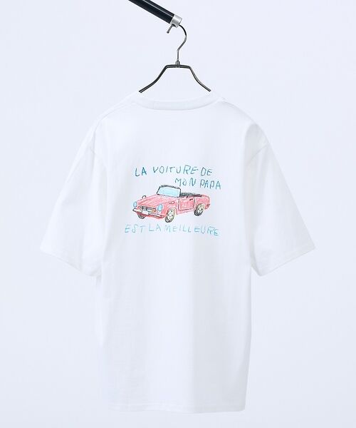 ABAHOUSE / アバハウス Tシャツ | HAND DRAWN ART – CAR Tシャツ / バックプリントTシャツ【 | 詳細2