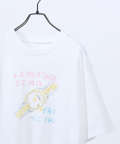 ABAHOUSE / アバハウス Tシャツ | HAND DRAWN ART – WATCH Tシャツ / プリントTシャツ【予 | 詳細3
